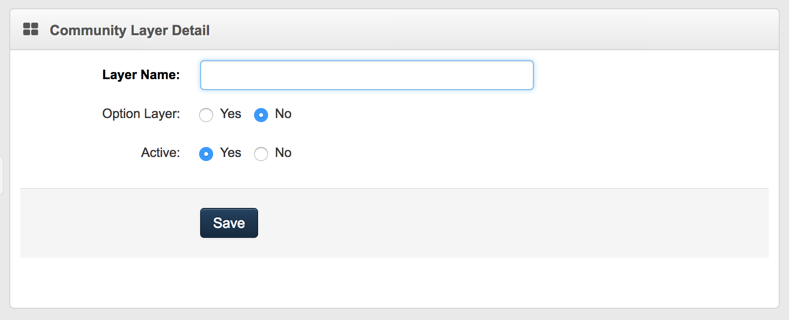 Community Layer Detail