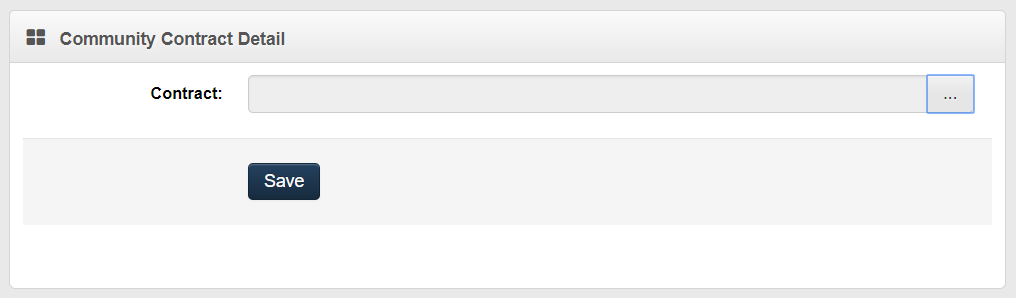 Contract Vendor Detail